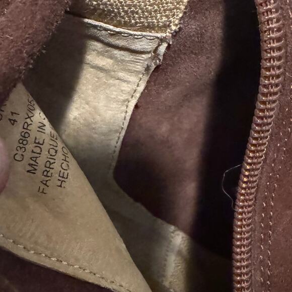 NWOT Kelsi Dagger Brooklyn Brown Suede over the knee boots - Picture 4 of 10